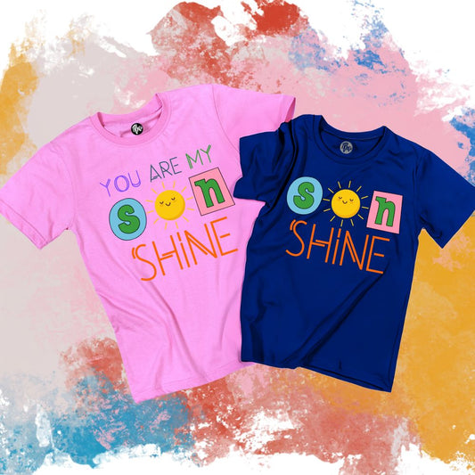 You are my Sunshine Matching Mother & Son T-Shirts