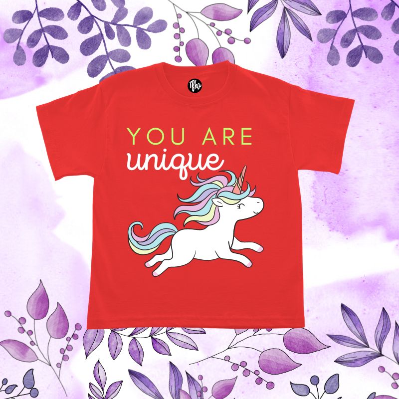 You are unique Unicorn Theme T-Shirt - T Bhai