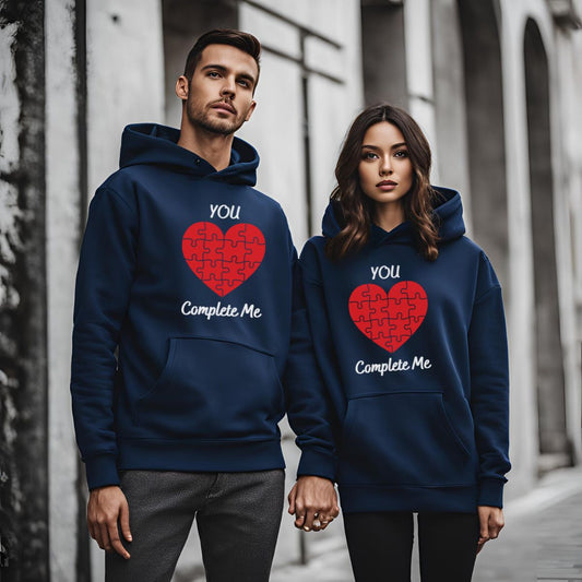 You Complete Me Couple Hoodies