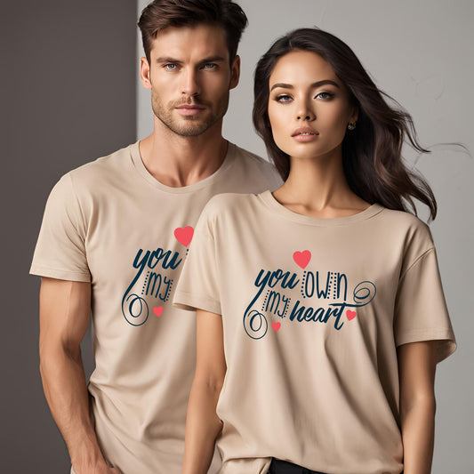 You Own My Heart Couple T-Shirt