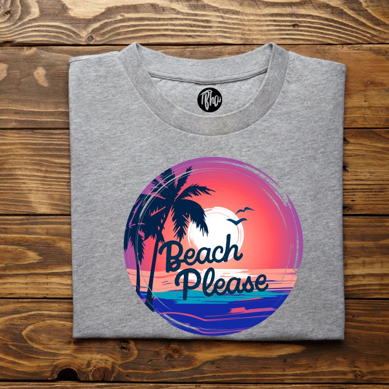 Beach Please Vacation T-Shirts - T Bhai