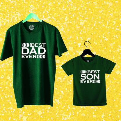 Best Dad Ever Best Son Ever Matching Father Son T-Shirts - T Bhai
