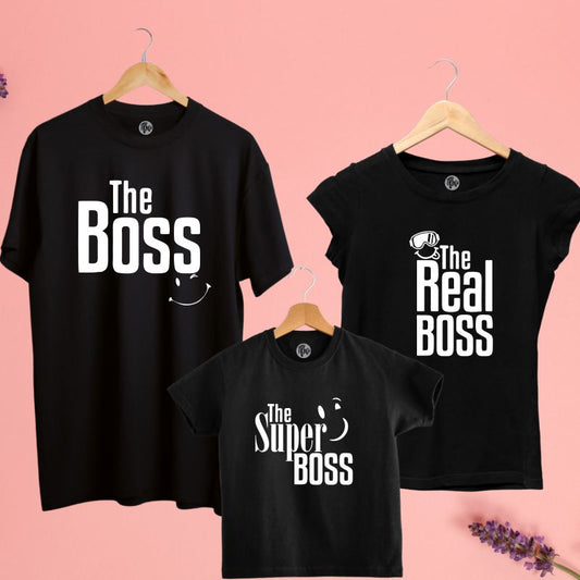 The Boss Real Boss and Super Boss T-Shirts - T Bhai