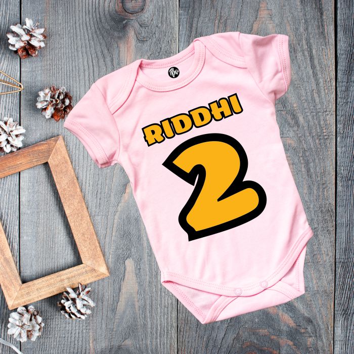 Two Months Old | Second Month Birthday Onesie for Babies - T Bhai