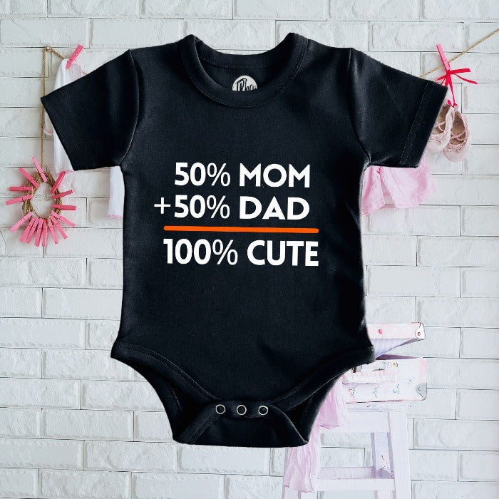 Cute Like Mom & Dad Bodysuit for Babies - T Bhai