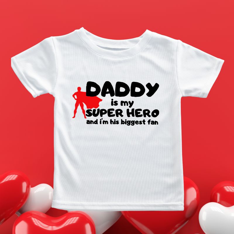 Daddy is my Superhero Onesie for Baby Boys & Baby Girls - T Bhai