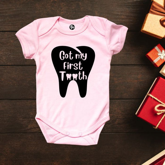 Got My First Tooth Romper for Toddlers - T Bhai