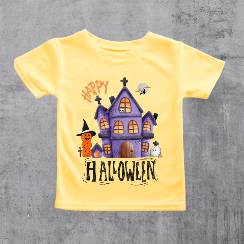 Happy Halloween T-Shirt for Kids - T Bhai