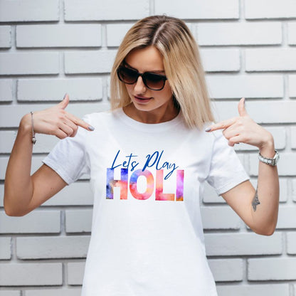 Let's Play Holi T-shirt - T Bhai