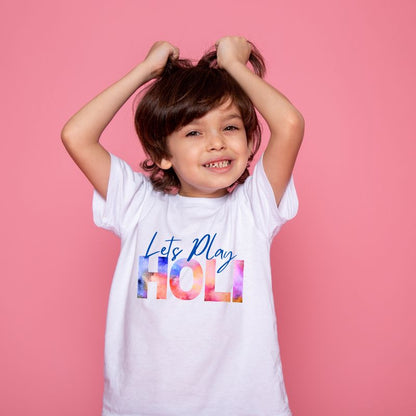 Let's Play Holi T-shirt - T Bhai