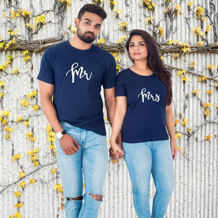 Mr & Mrs Couple T-Shirt - T Bhai