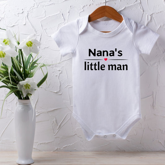 Nana's Little Man Onesie for Toddlers - T Bhai