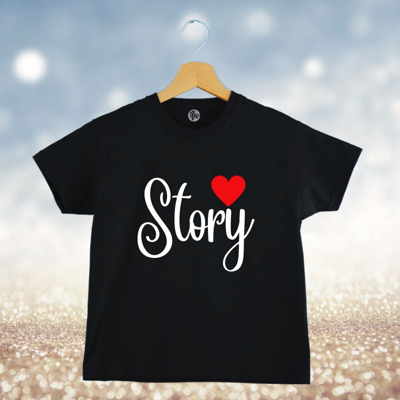 Our Love Story Kids T-Shirt - T Bhai