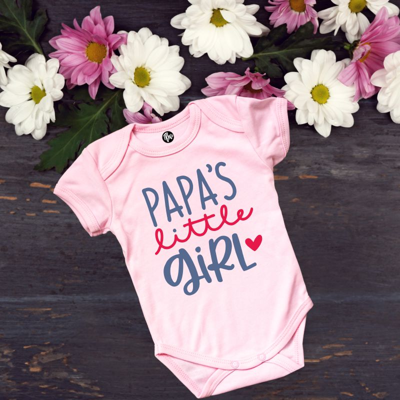Papa's Little Girl T-Shirt / Onesie - T Bhai