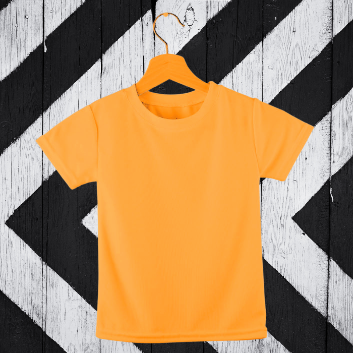 Plain Peach T-Shirt for Kids - T Bhai