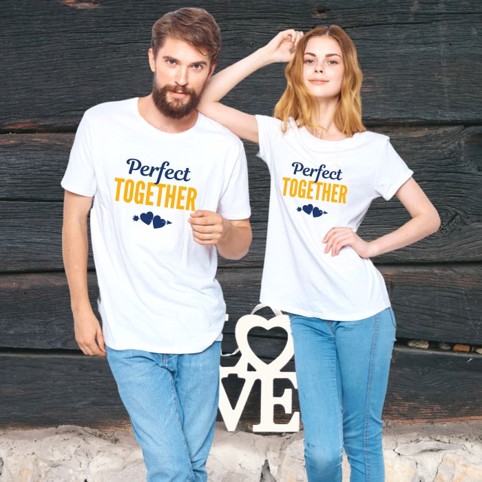 Perfect Together Couple T-Shirt - T Bhai