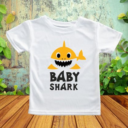 Shark Theme Birthday T-Shirts - Baby Shark T-Shirt for Kid - T Bhai