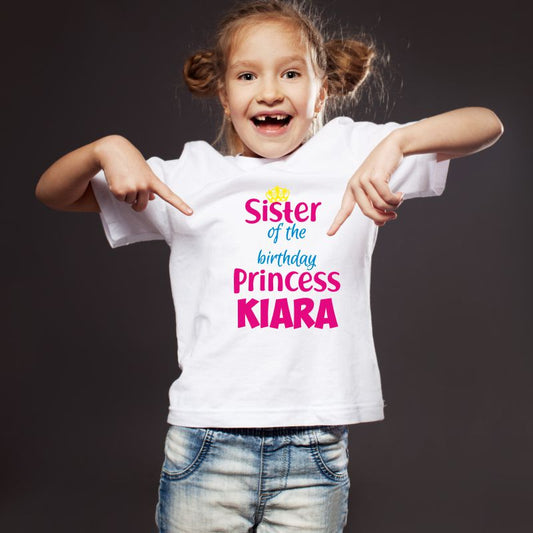 Sister of Birthday Princess T-Shirt - T Bhai