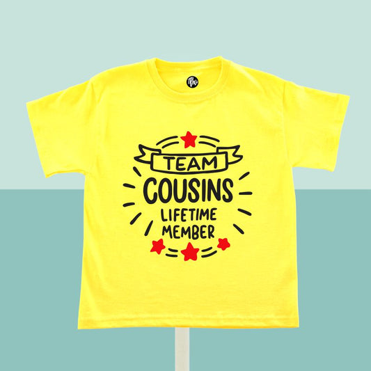 Team Cousins Lifetime Member T-Shirts - T Bhai