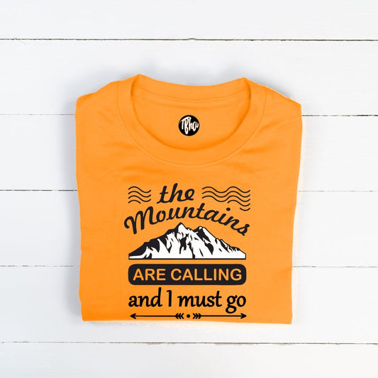 The mountains are calling and I must go vacay tees - T Bhai