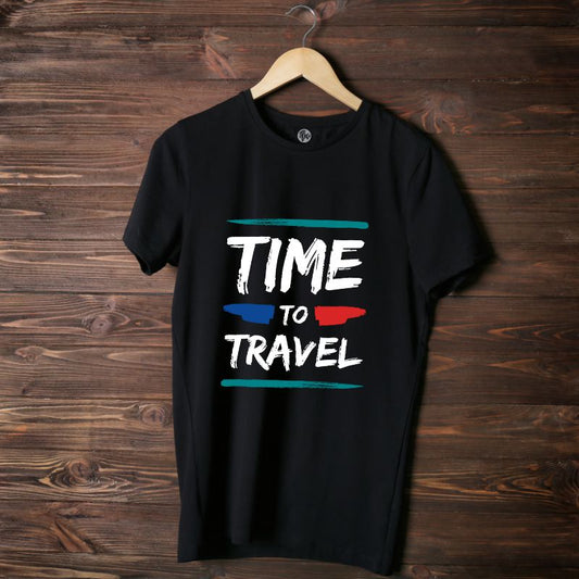 Time to Travel Vacation T-Shirts - T Bhai
