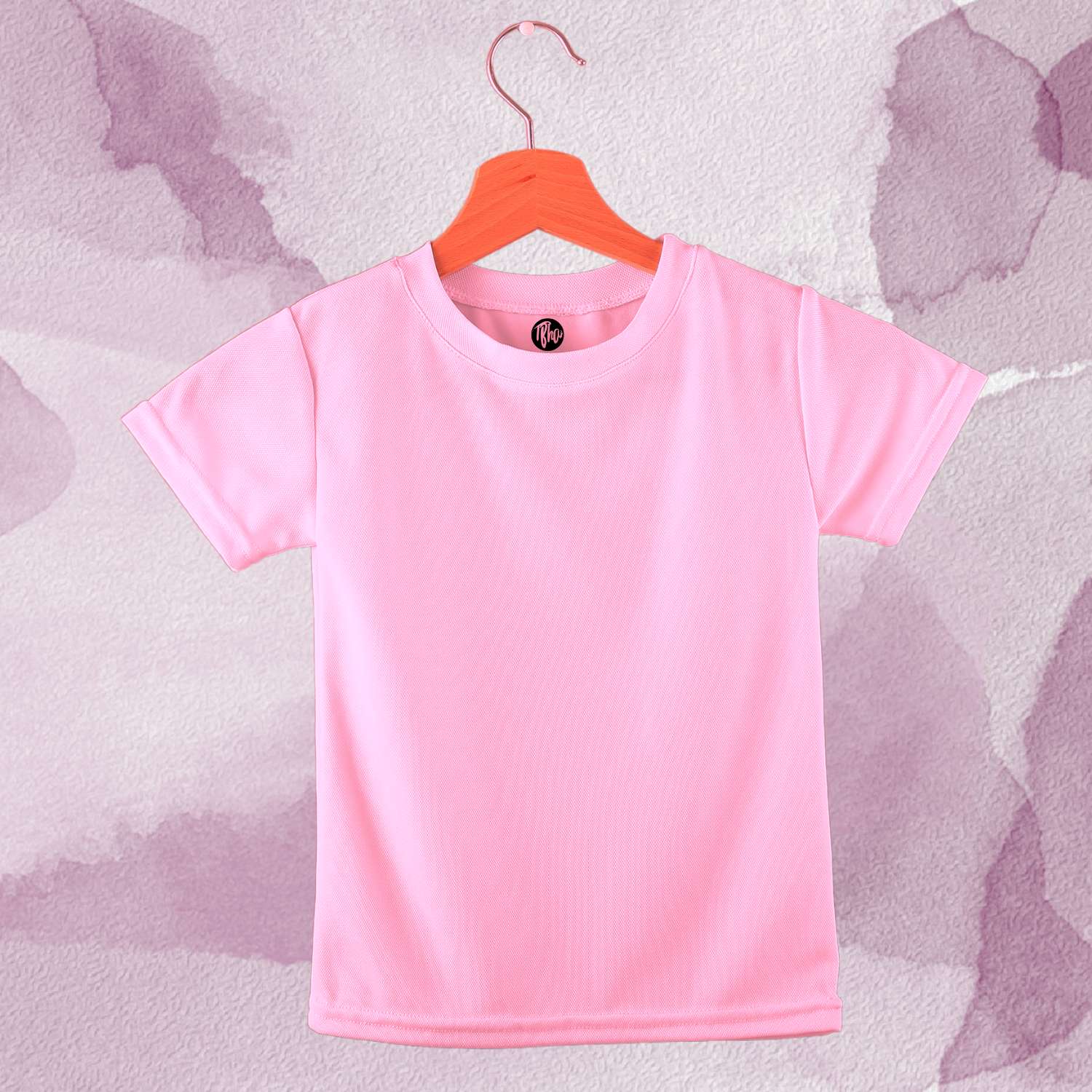 Plain Pink T-Shirt for Kids - T Bhai